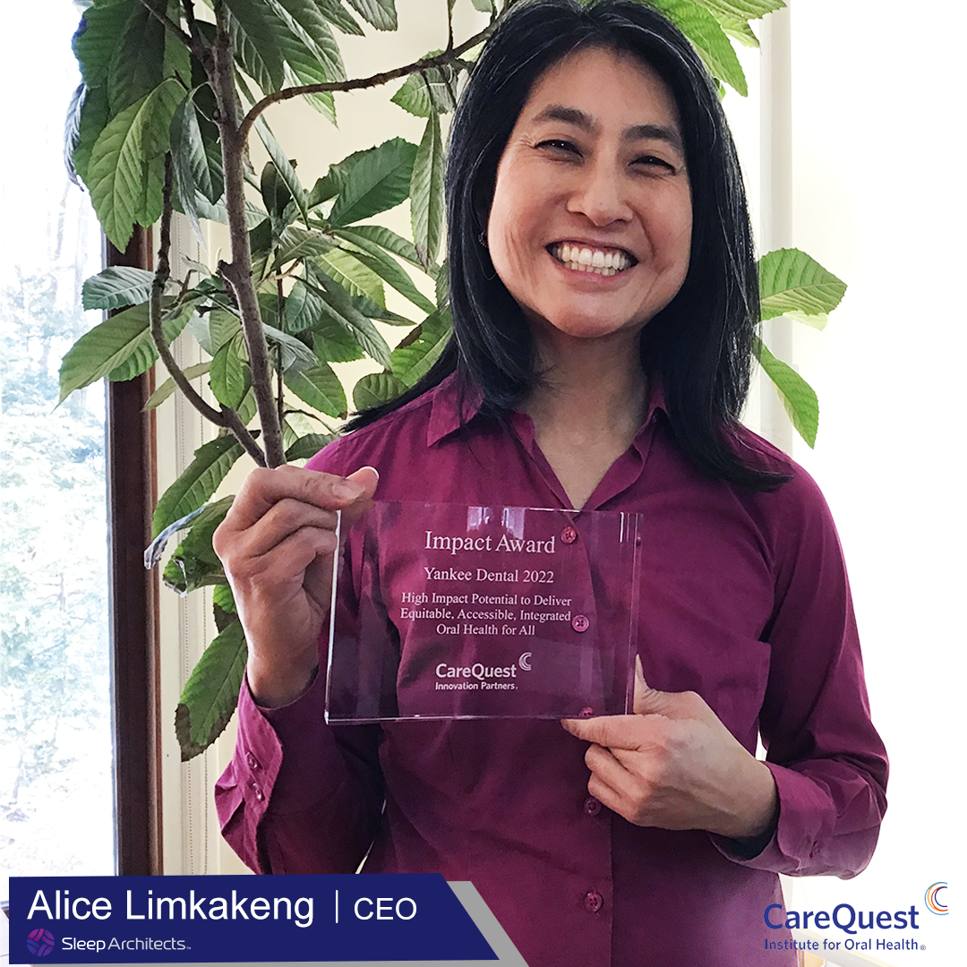 Alice Limkakeng-CEO Receiving Award